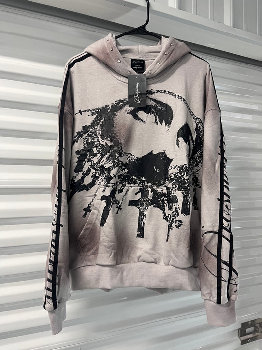 PROSPERITY HOODIE - WASHED GREY